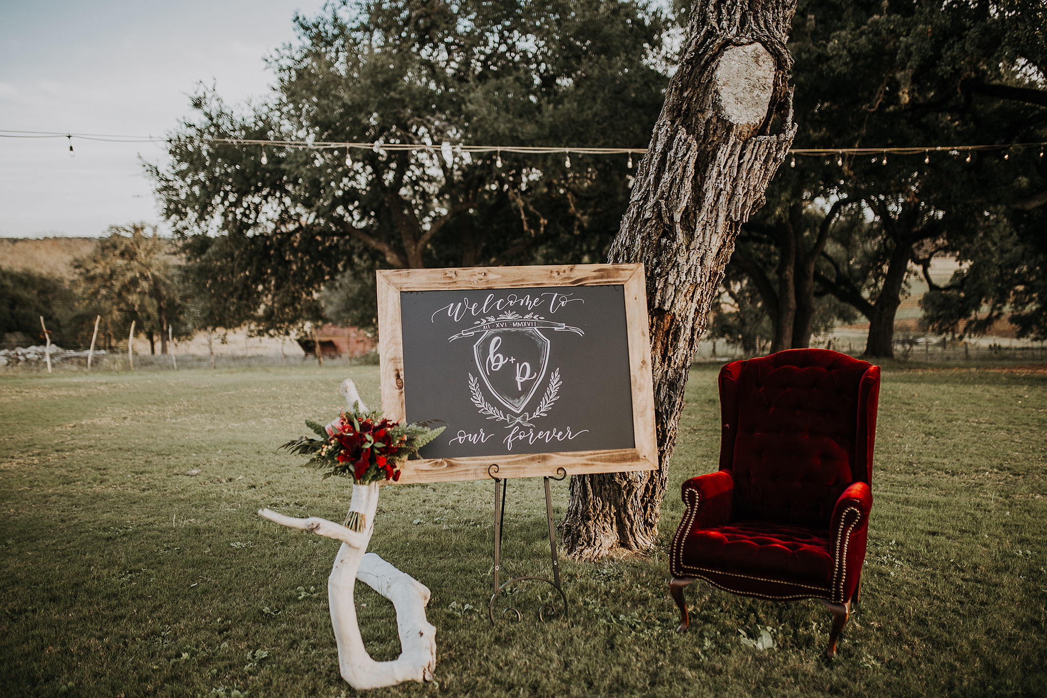 Boda en el bosque en invierno