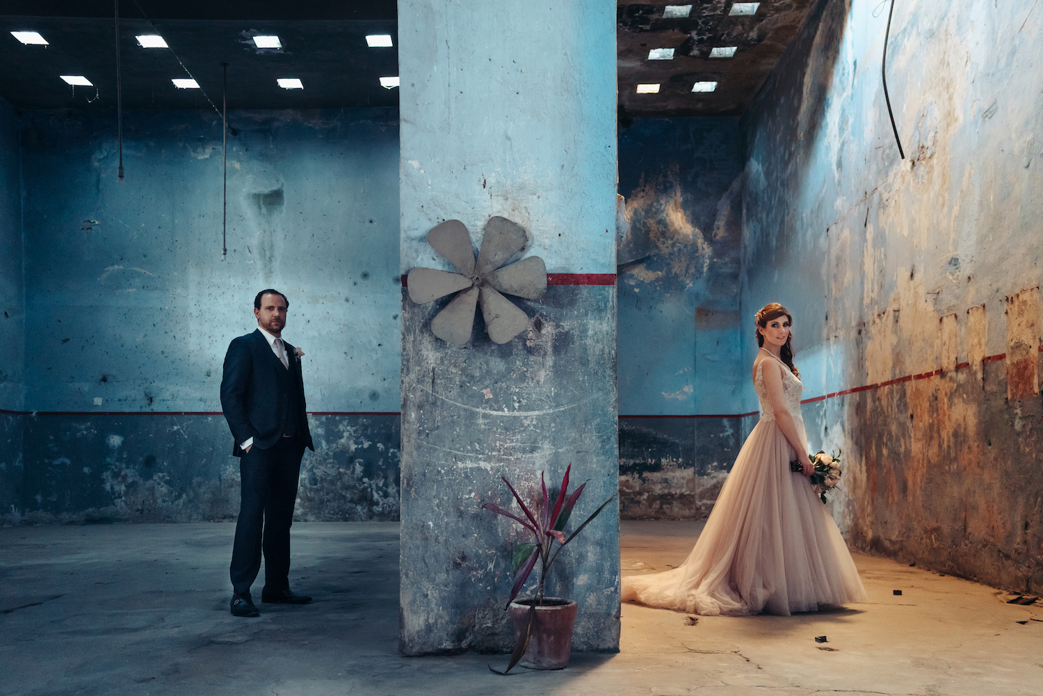 Sesión Trash the Dress en Puebla