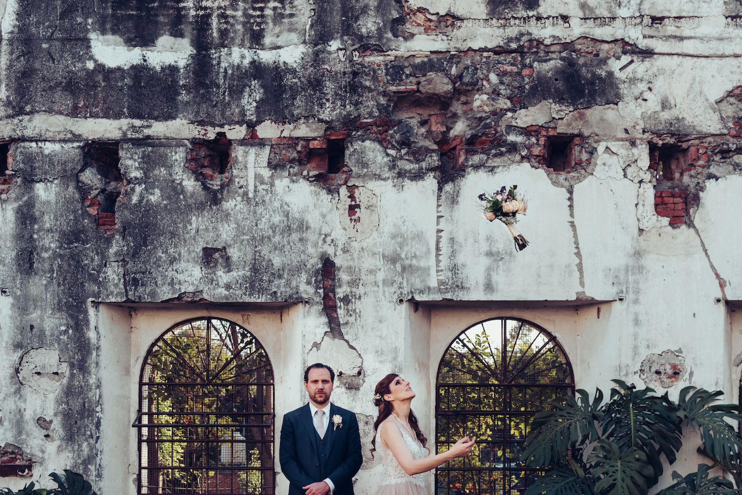 Sesión Trash the Dress en Puebla