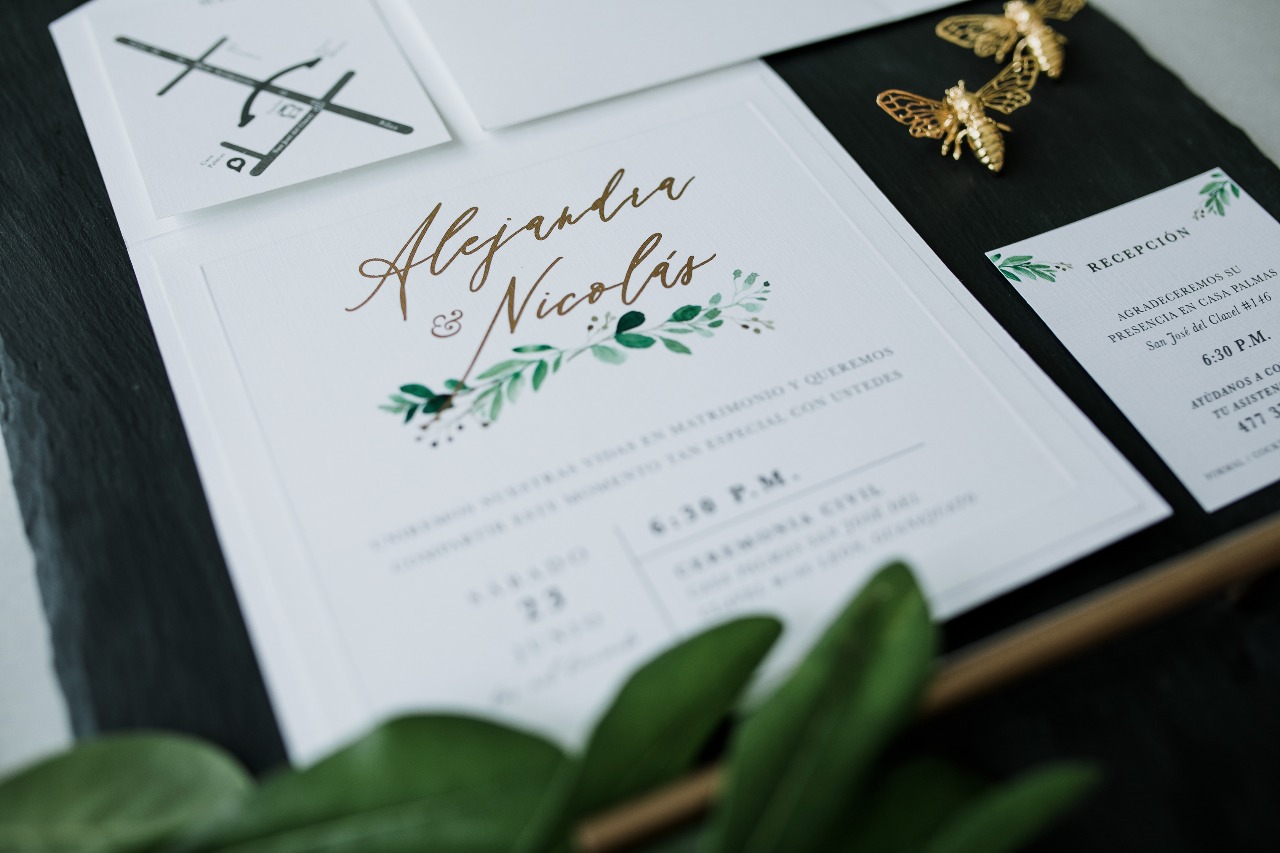 Las invitaciones de boda perfectas