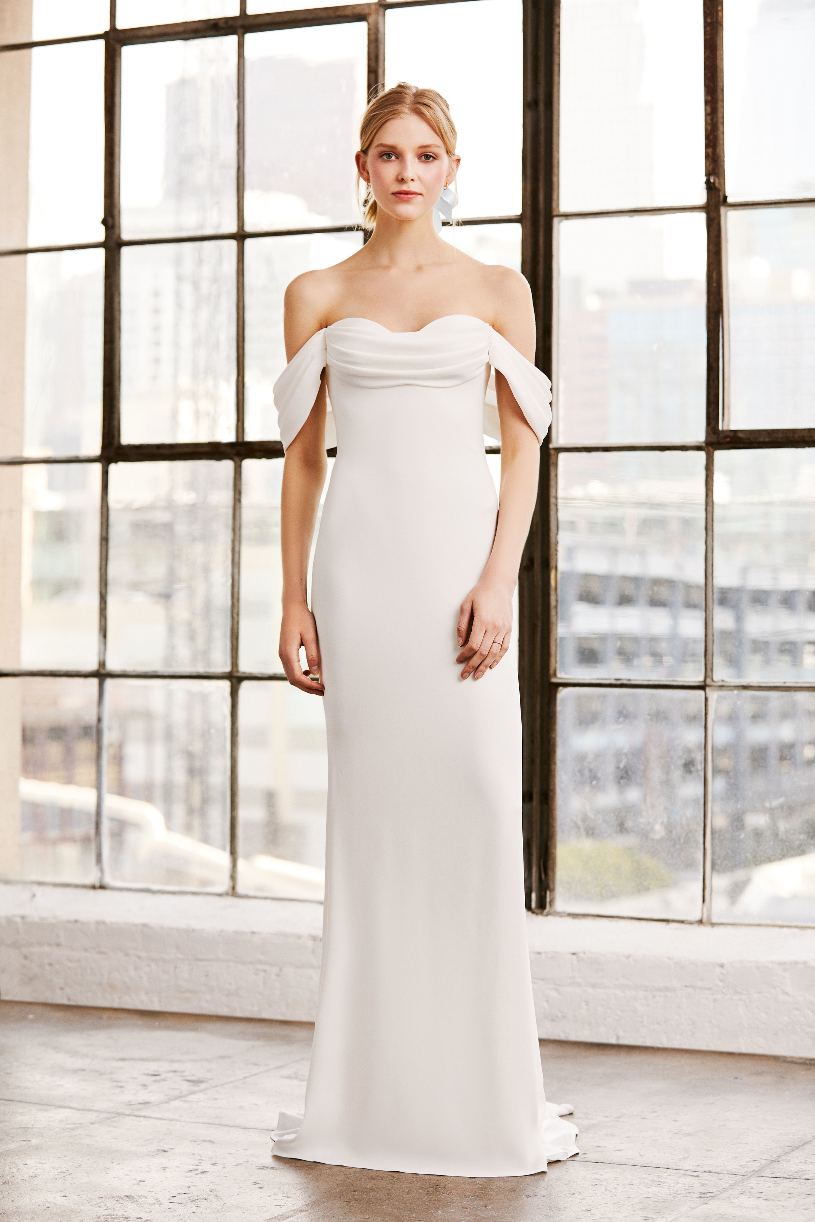 Vestidos de novia sencillos 2019