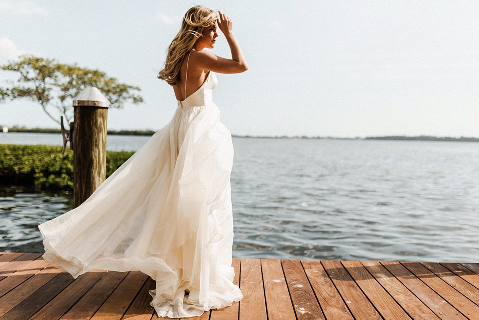 Ir sola a comprar el vestido de novia