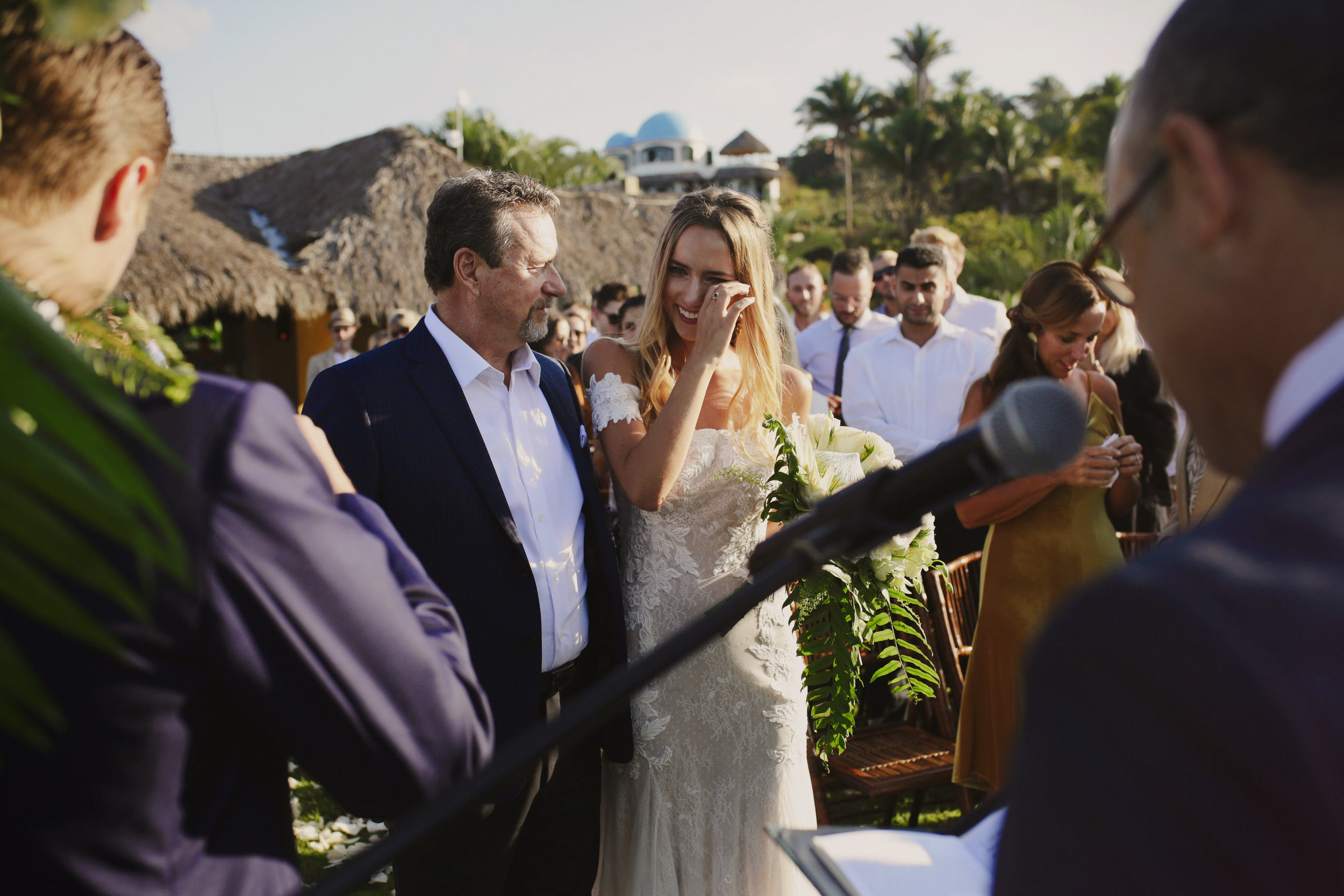 Boda romántica en la playa de Sayulita