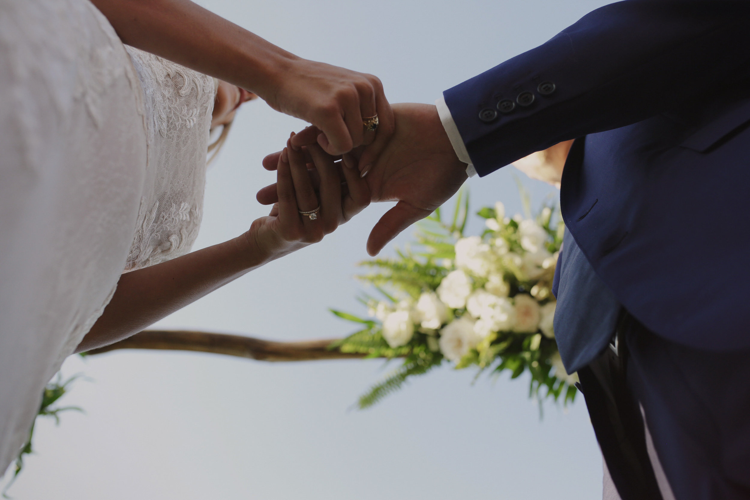 Boda romántica en la playa de Sayulita