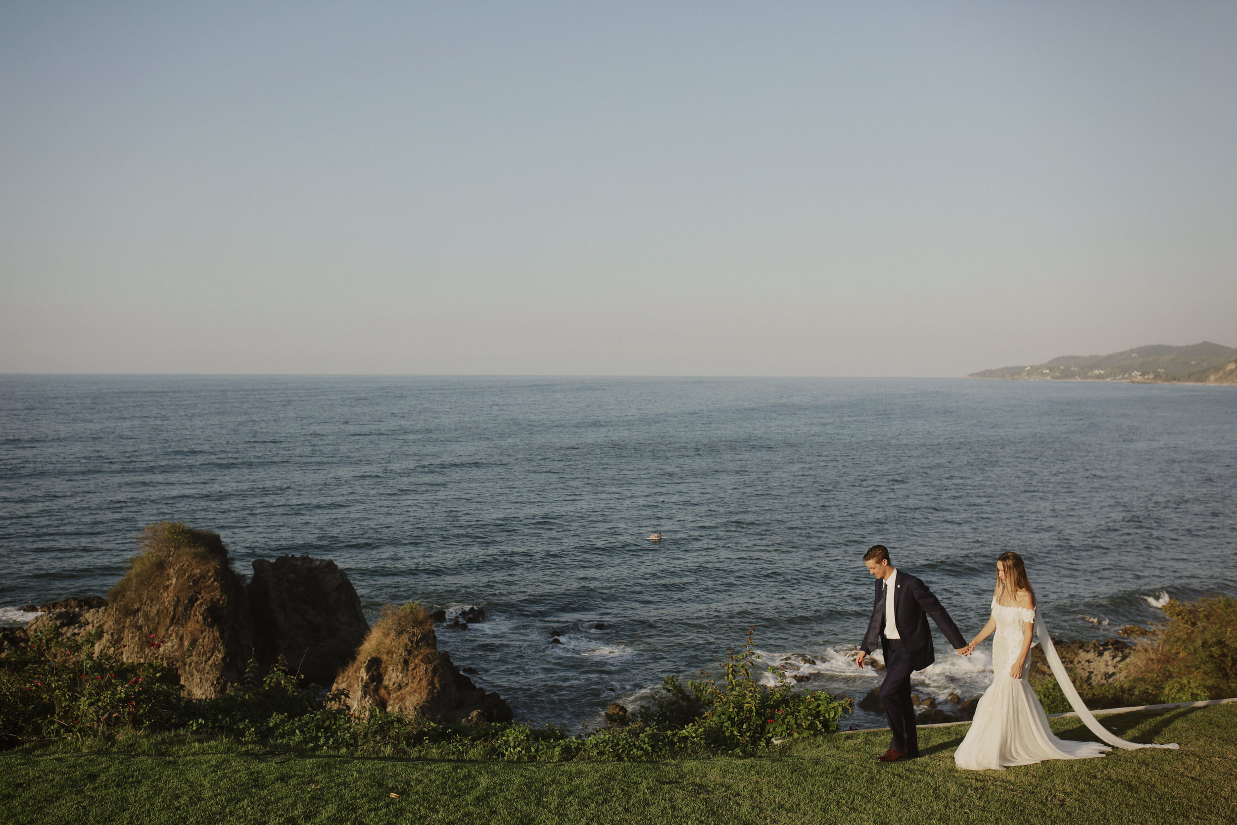 Boda romántica en la playa de Sayulita