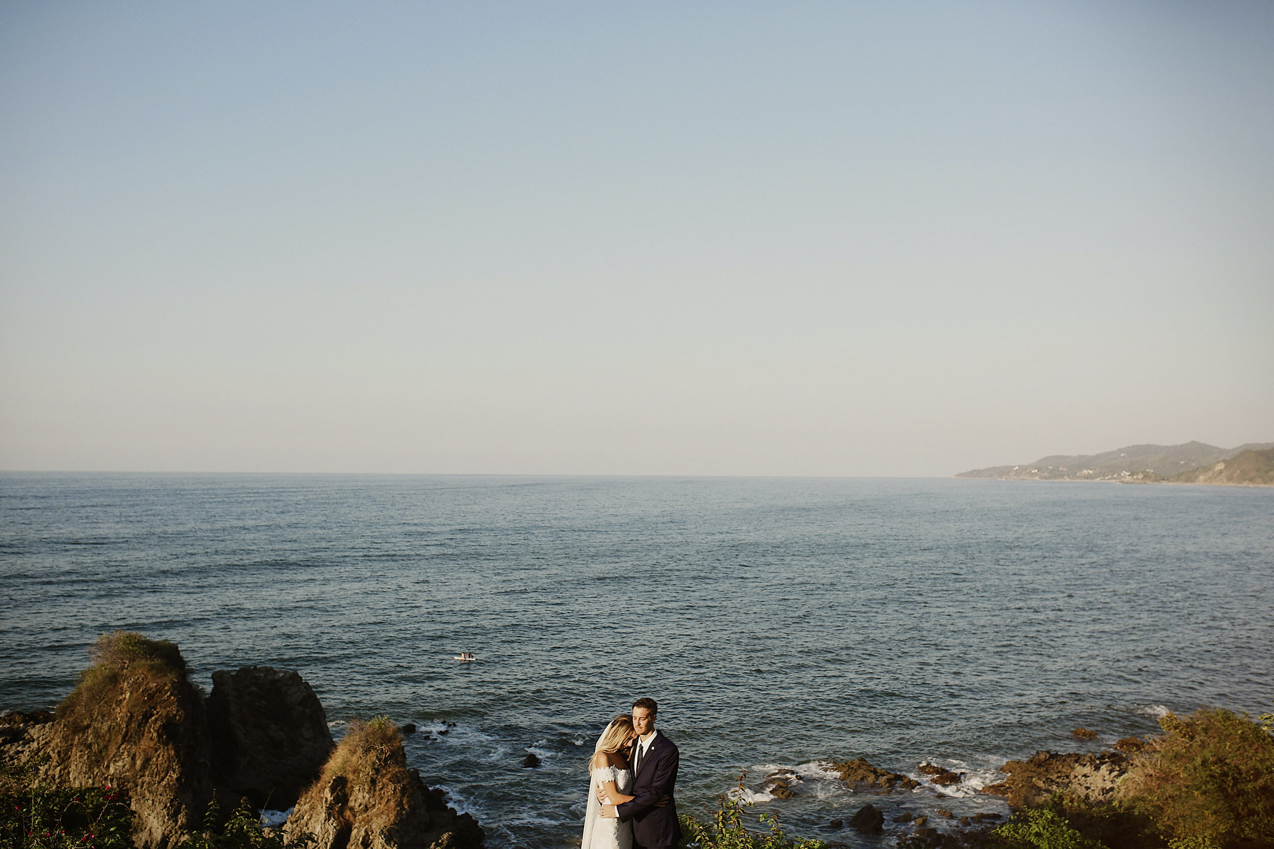 Boda romántica en la playa de Sayulita