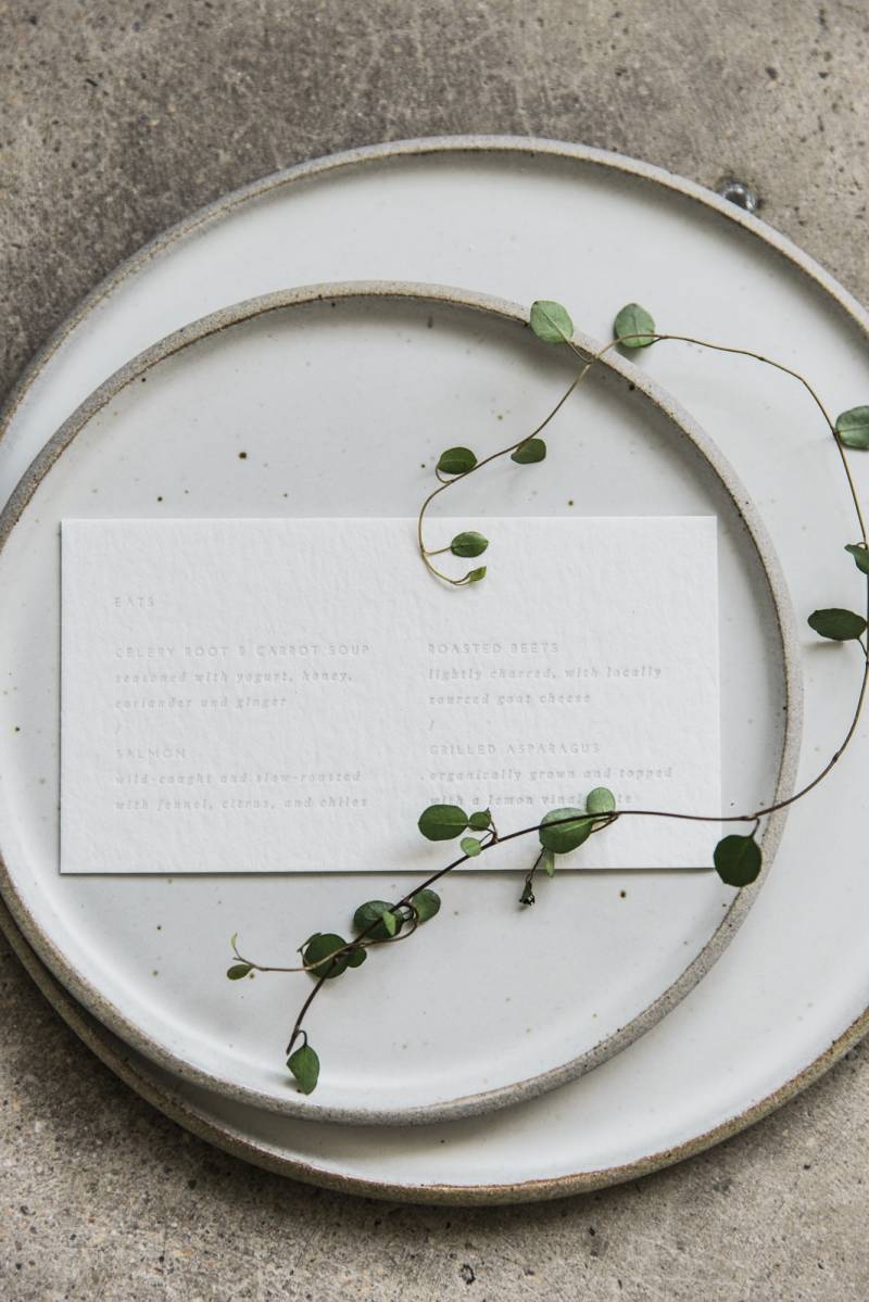 Cómo decorar una boda minimalista