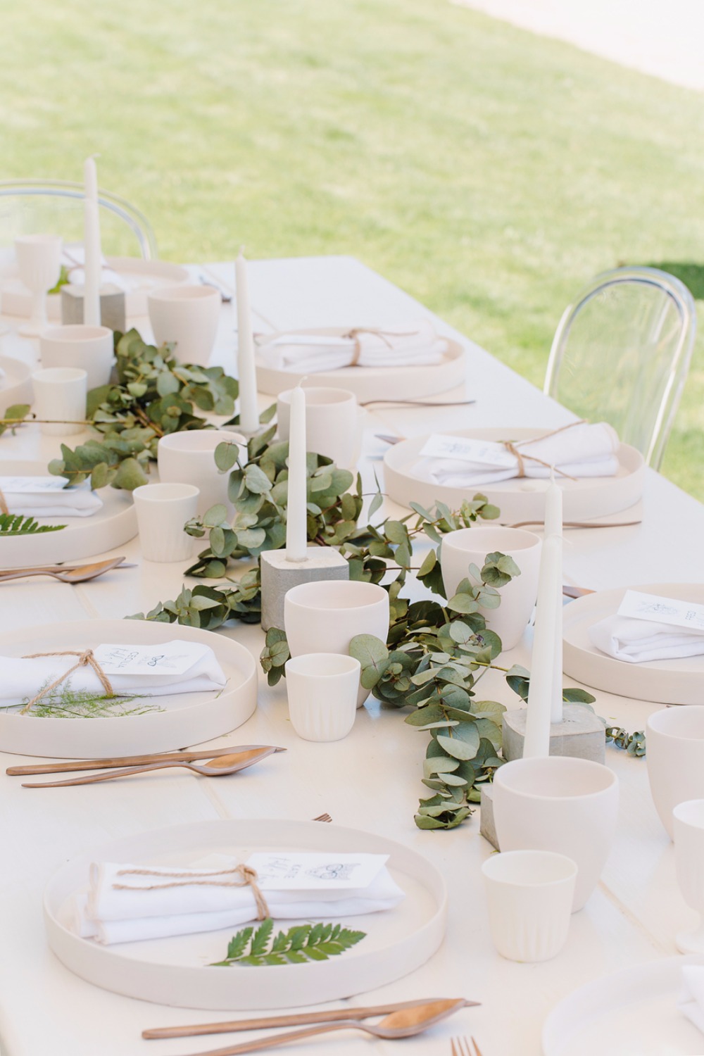 Cómo decorar una boda minimalista