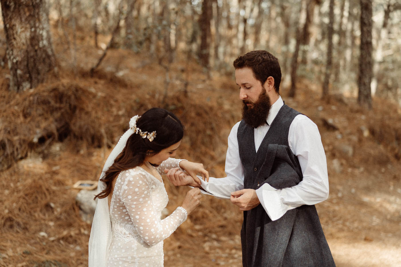 Love session alternativa en el bosque