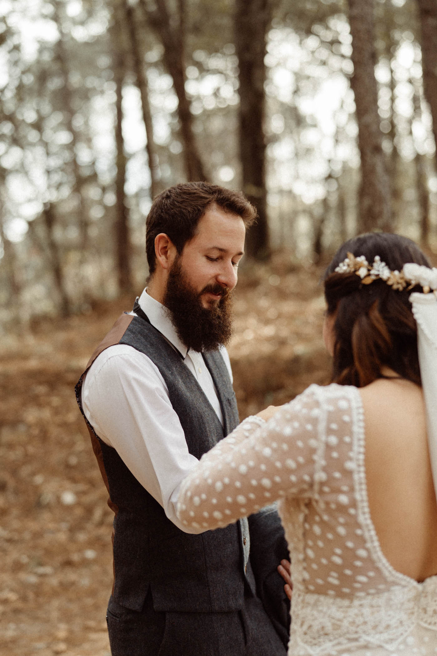 Love session alternativa en el bosque