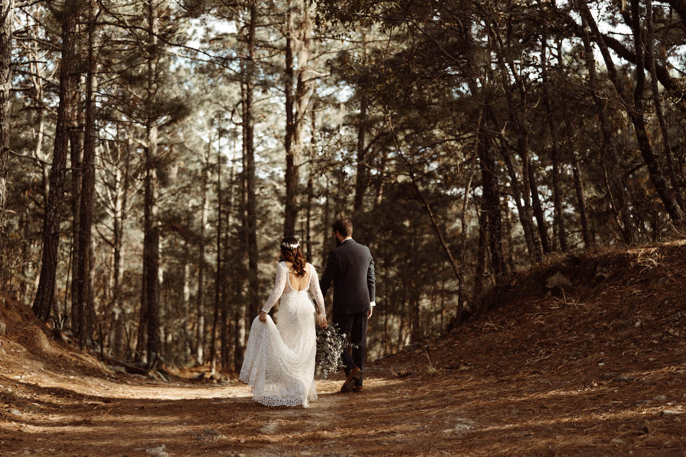 Love session alternativa en el bosque