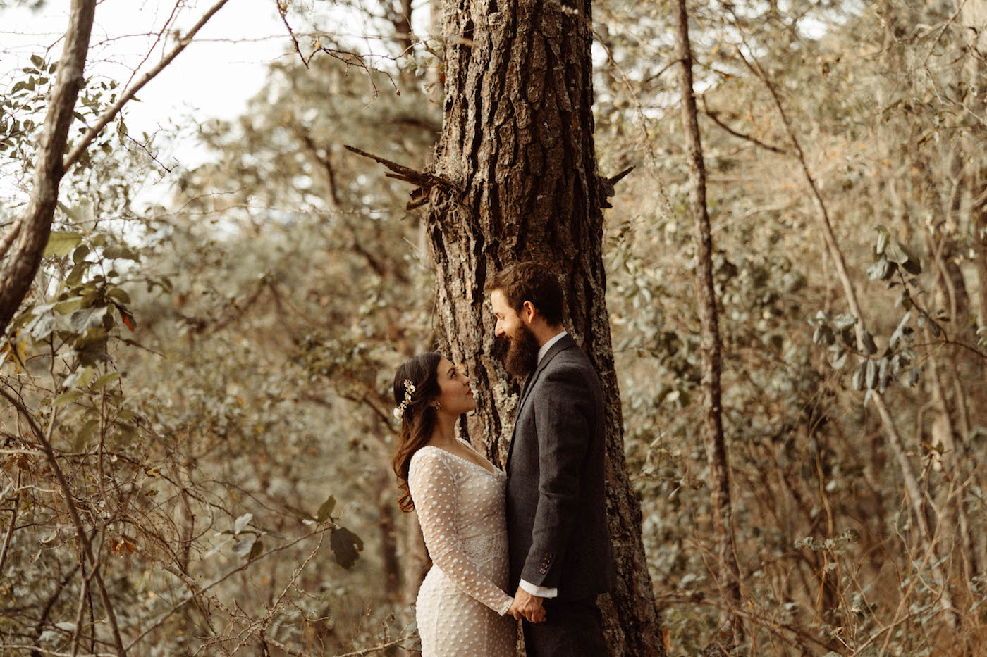 Love session alternativa en el bosque