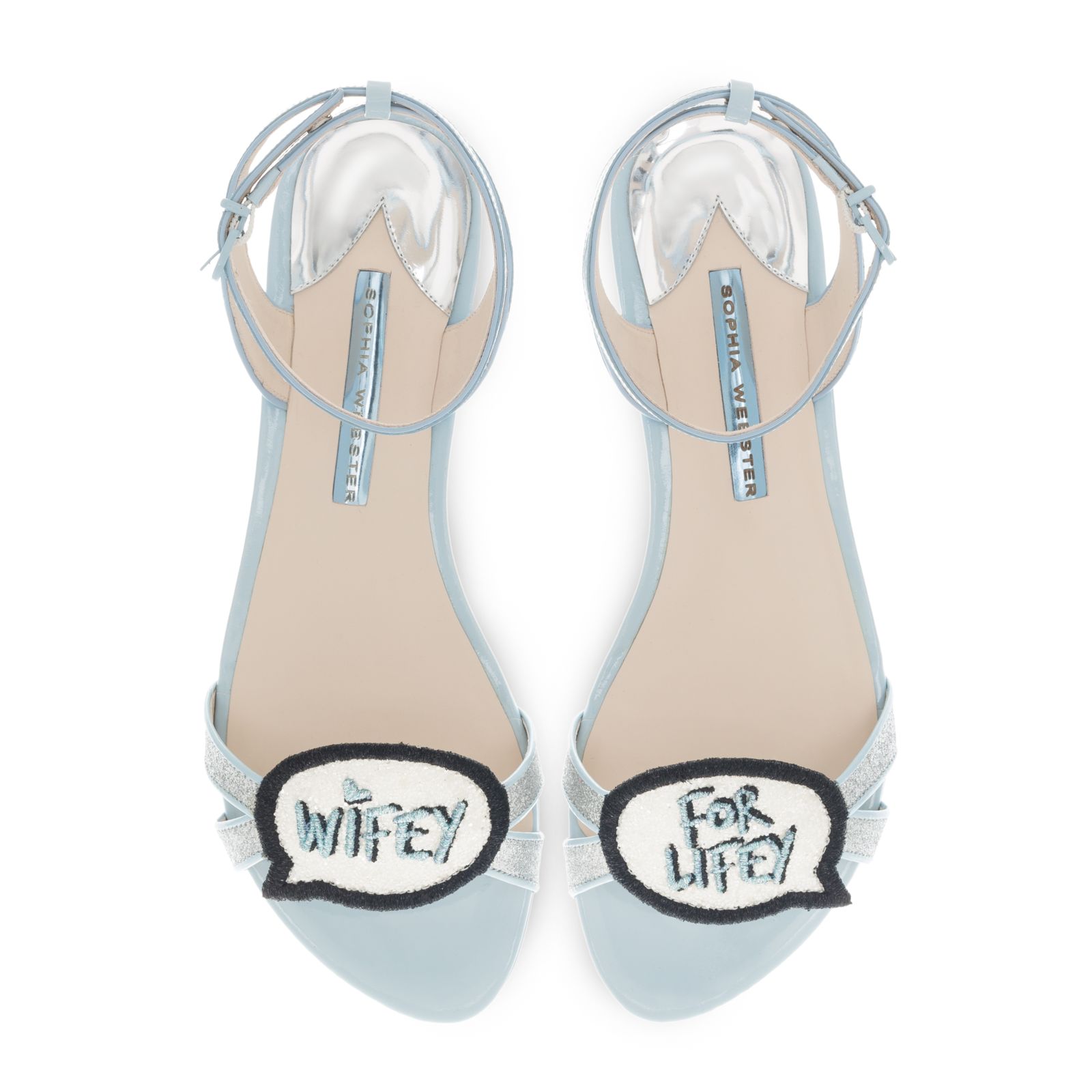 Zapatos de lujo para novias diferentes