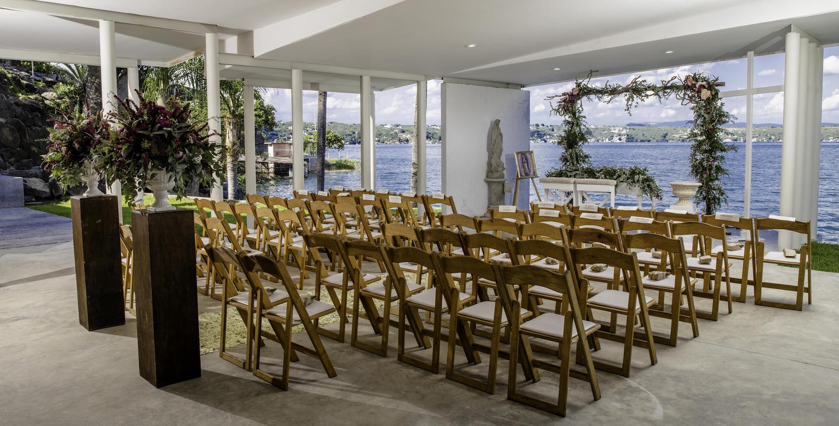 Tres Cielos jardín para bodas en Tequesquitengo