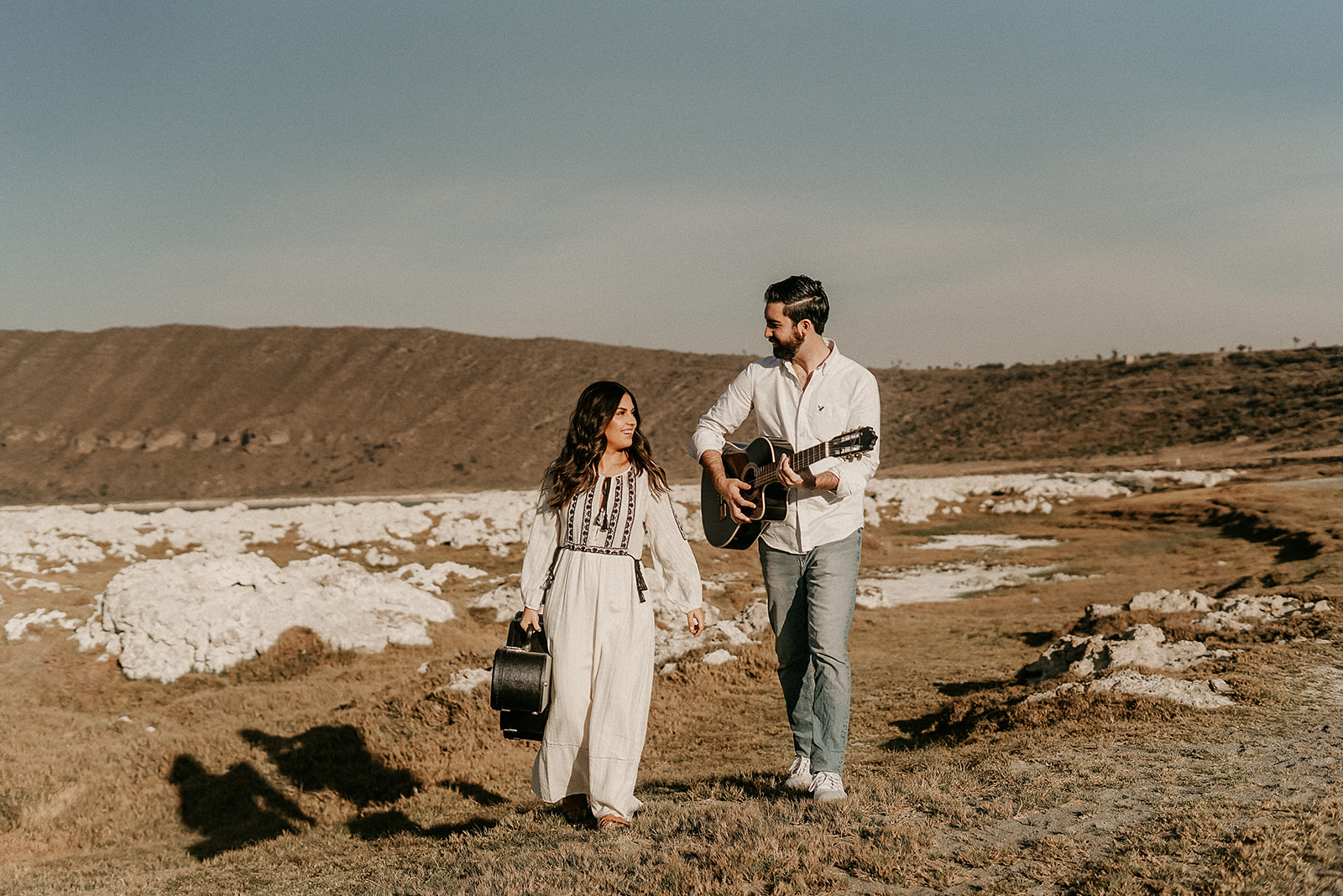 Sesión de fotos preboda en Achichilca, Puebla