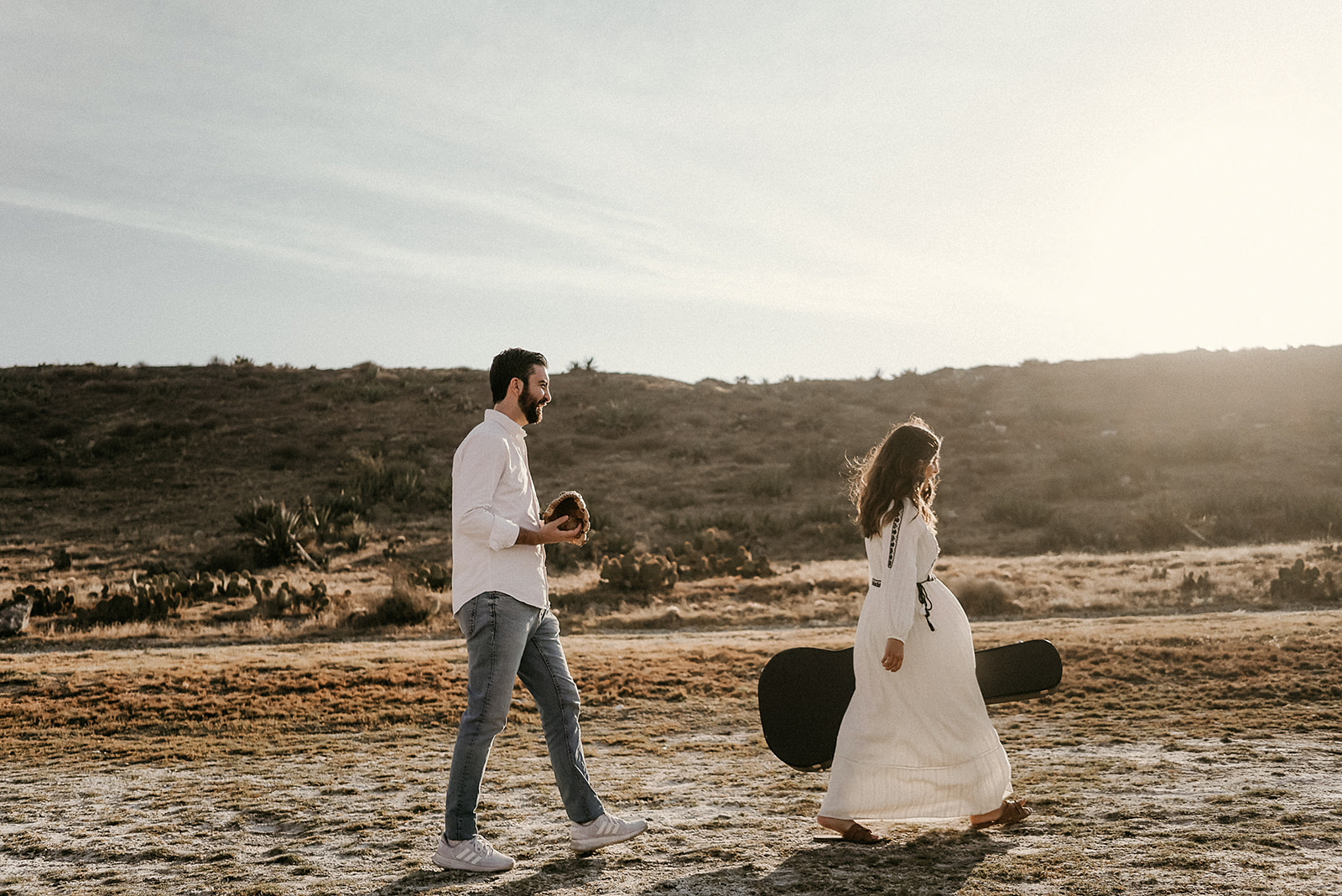 Sesión de fotos preboda en Achichilca, Puebla