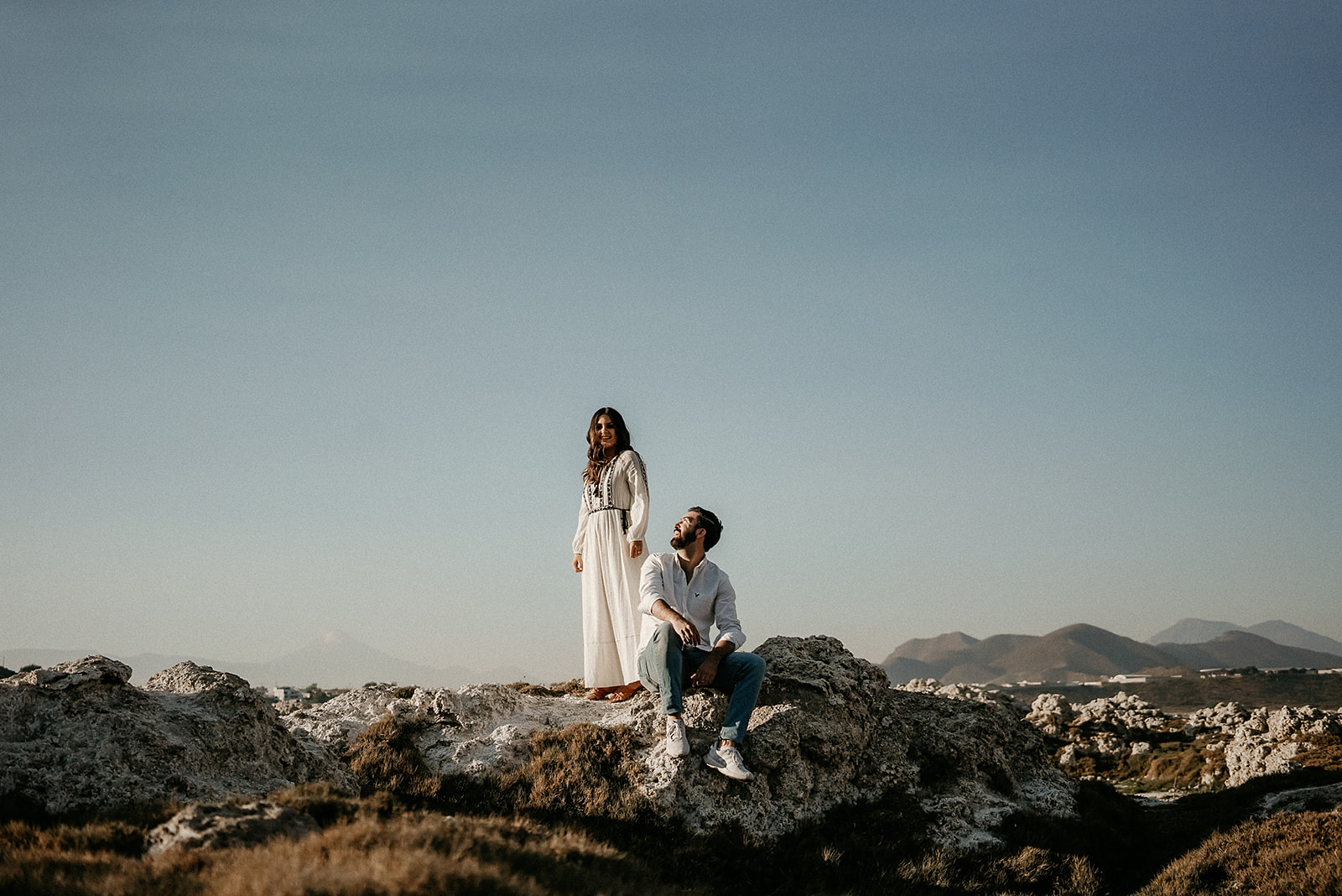 Sesión de fotos preboda en Achichilca, Puebla