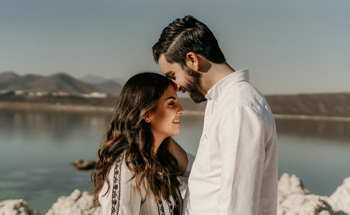 Sesión de fotos preboda en Achichilca, Puebla