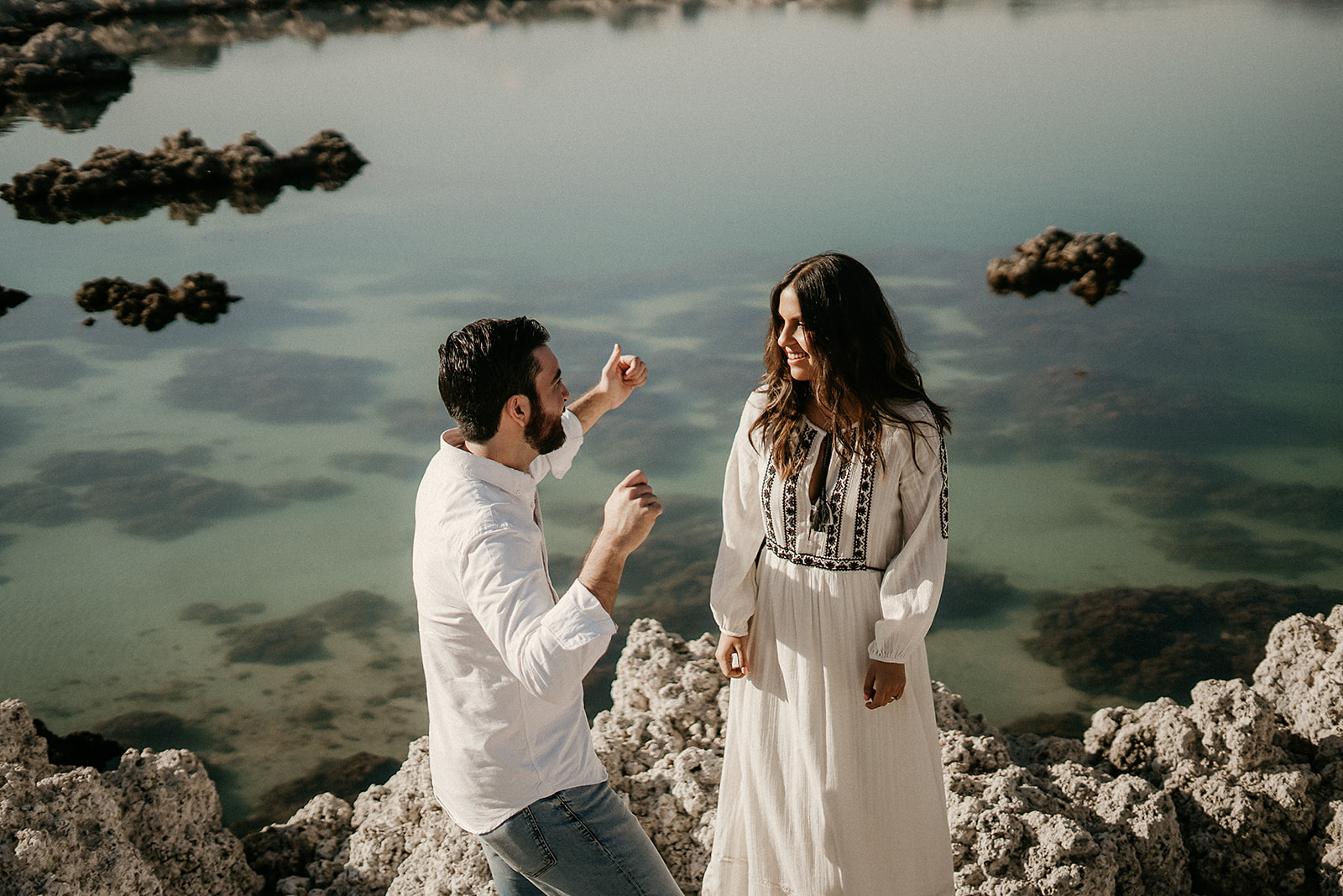 Sesión de fotos preboda en Achichilca, Puebla