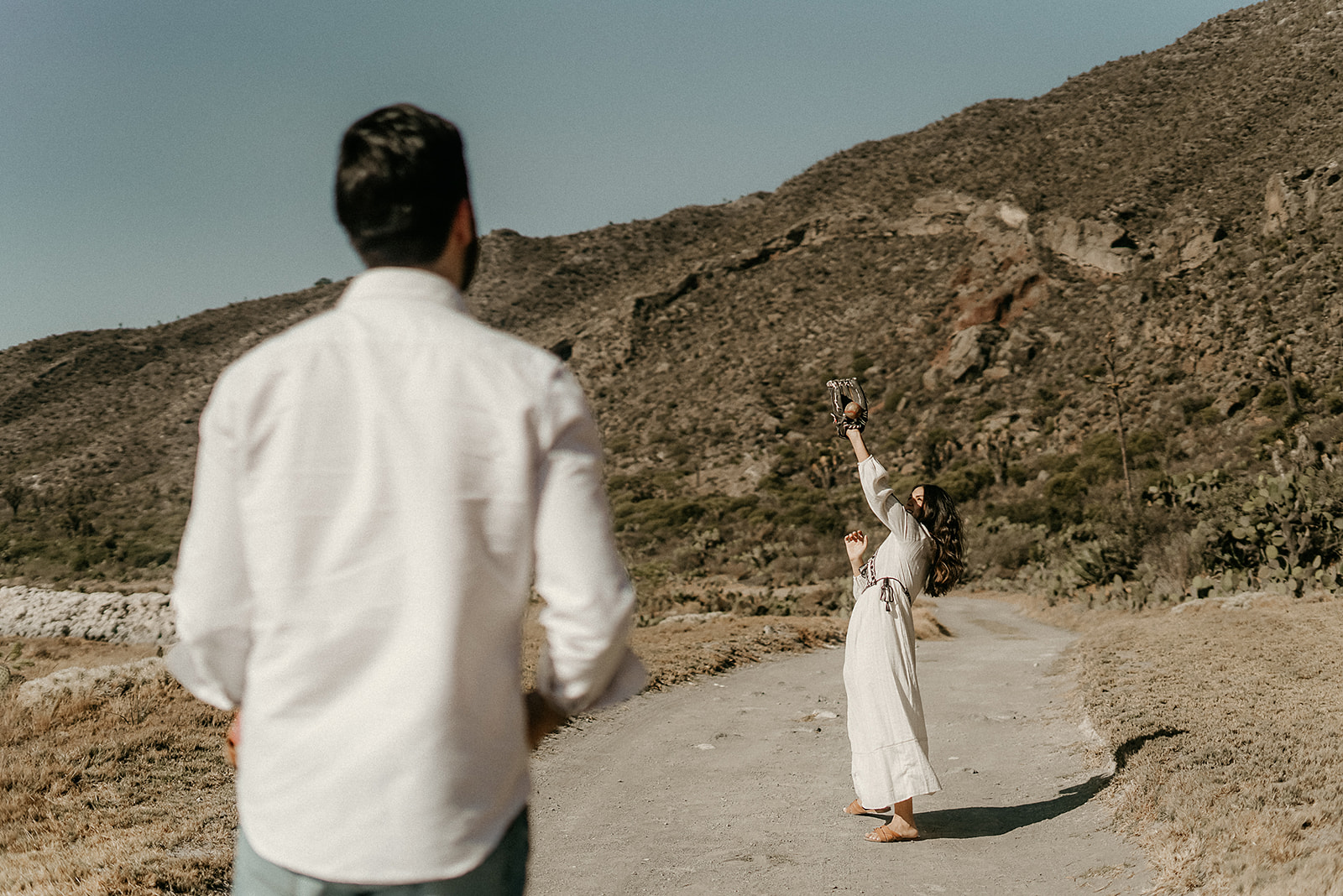 Sesión de fotos preboda en Achichilca, Puebla