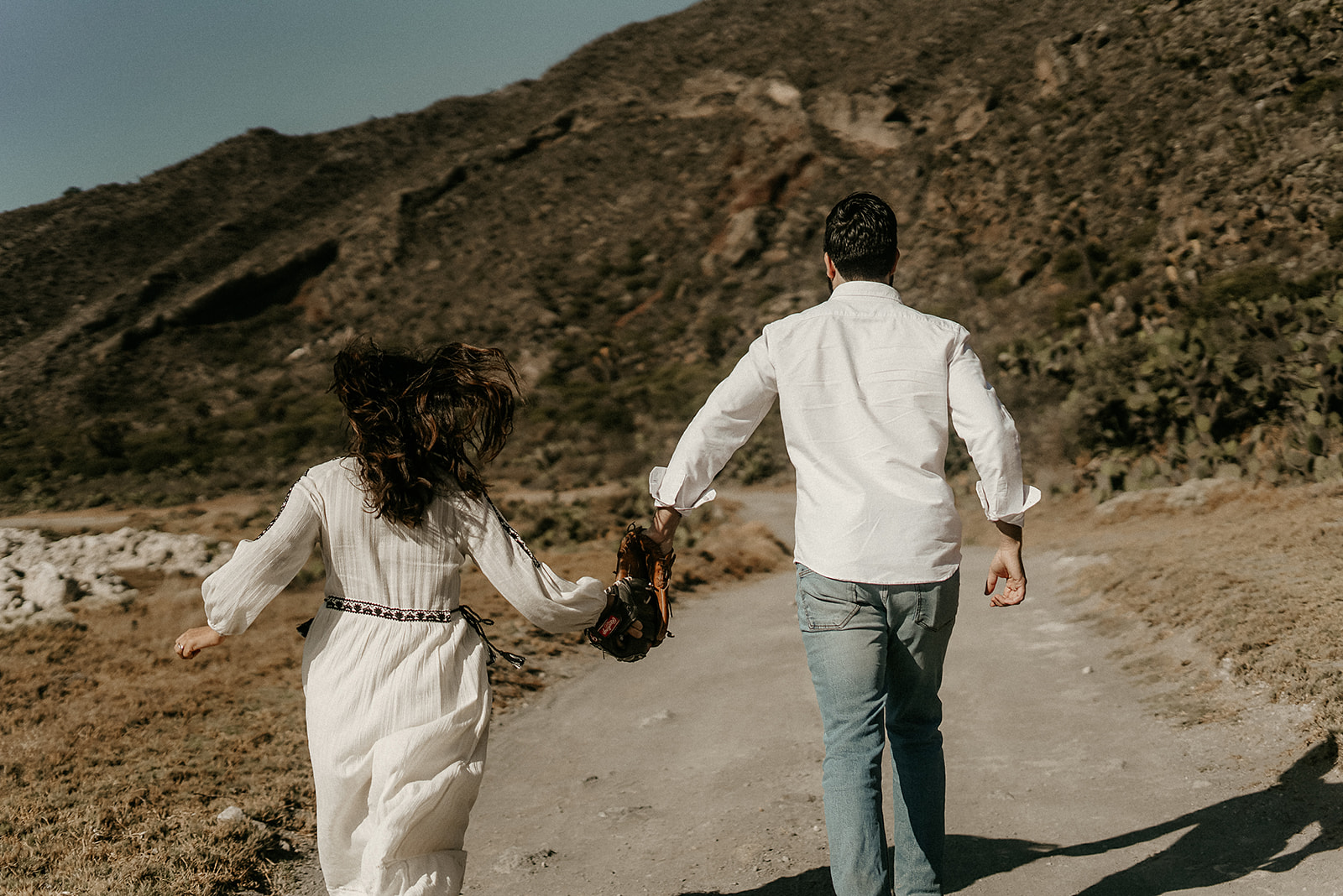 Sesión de fotos preboda en Achichilca, Puebla