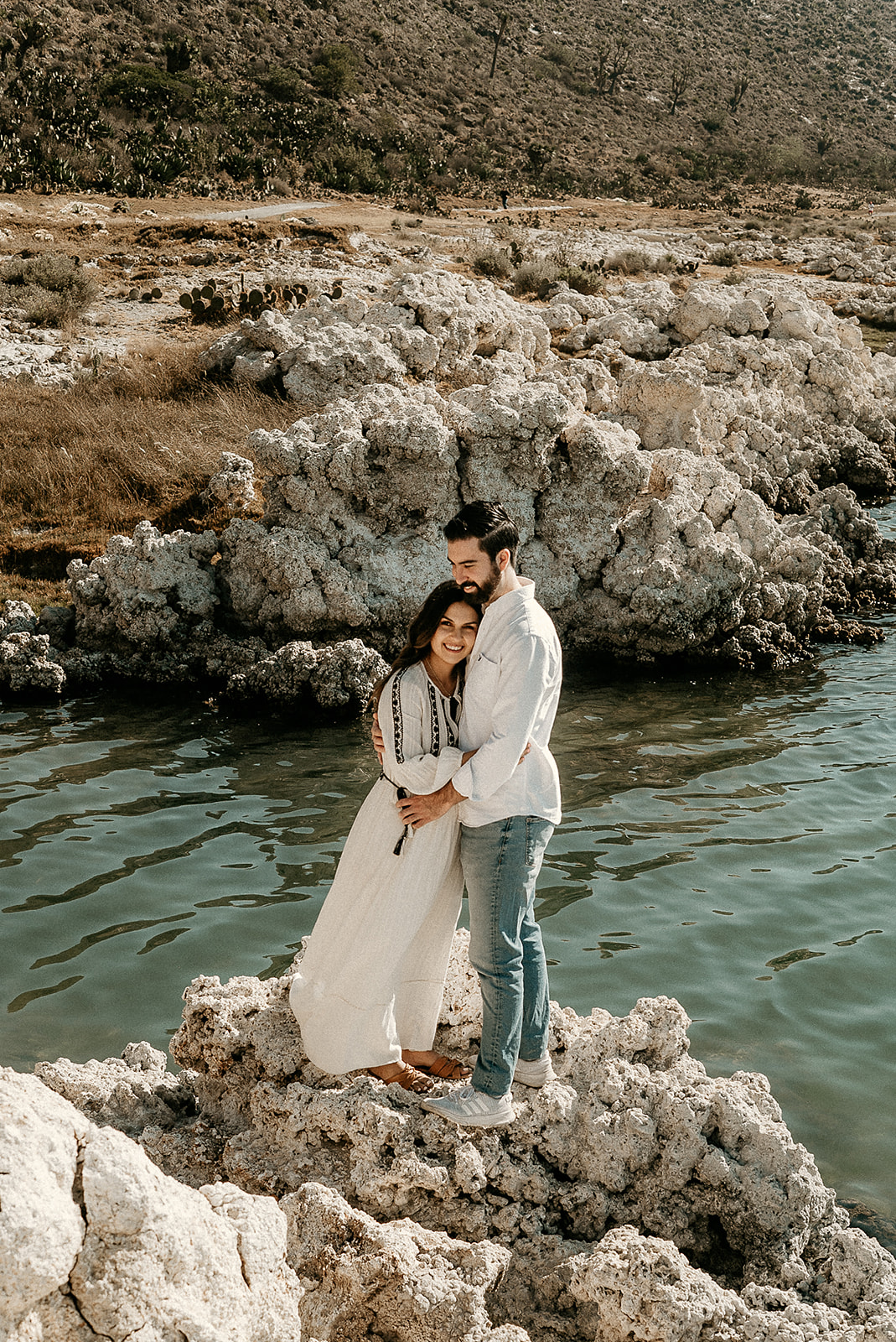 Sesión de fotos preboda en Achichilca, Puebla