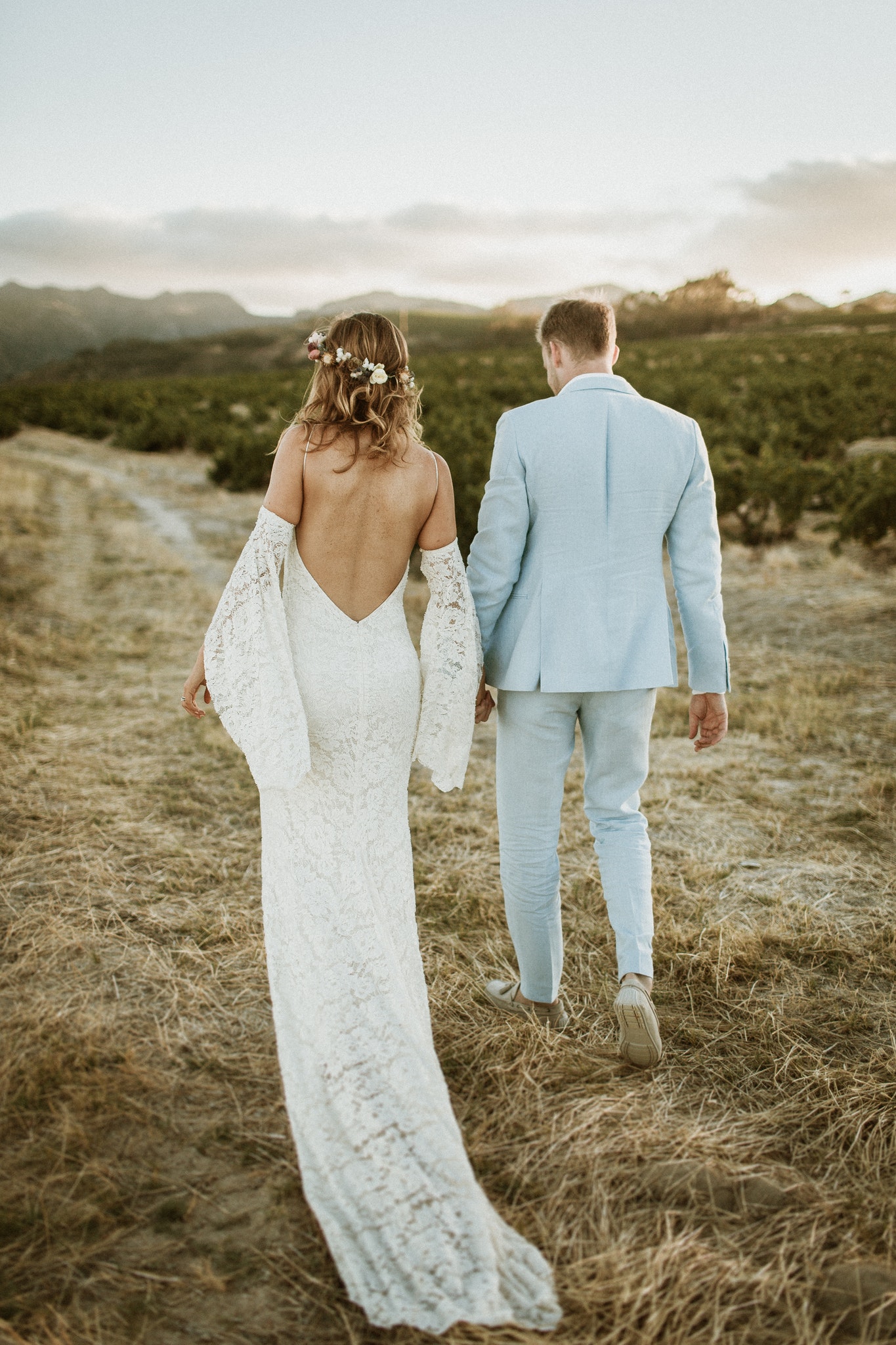 Una boda en los viñedos y montañas de Sudáfrica