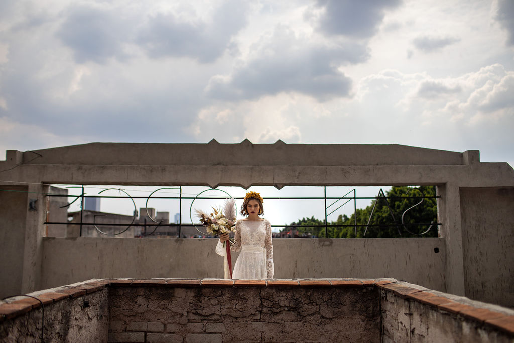 Tres Cuartos shooting editorial en la ciudad de méxico