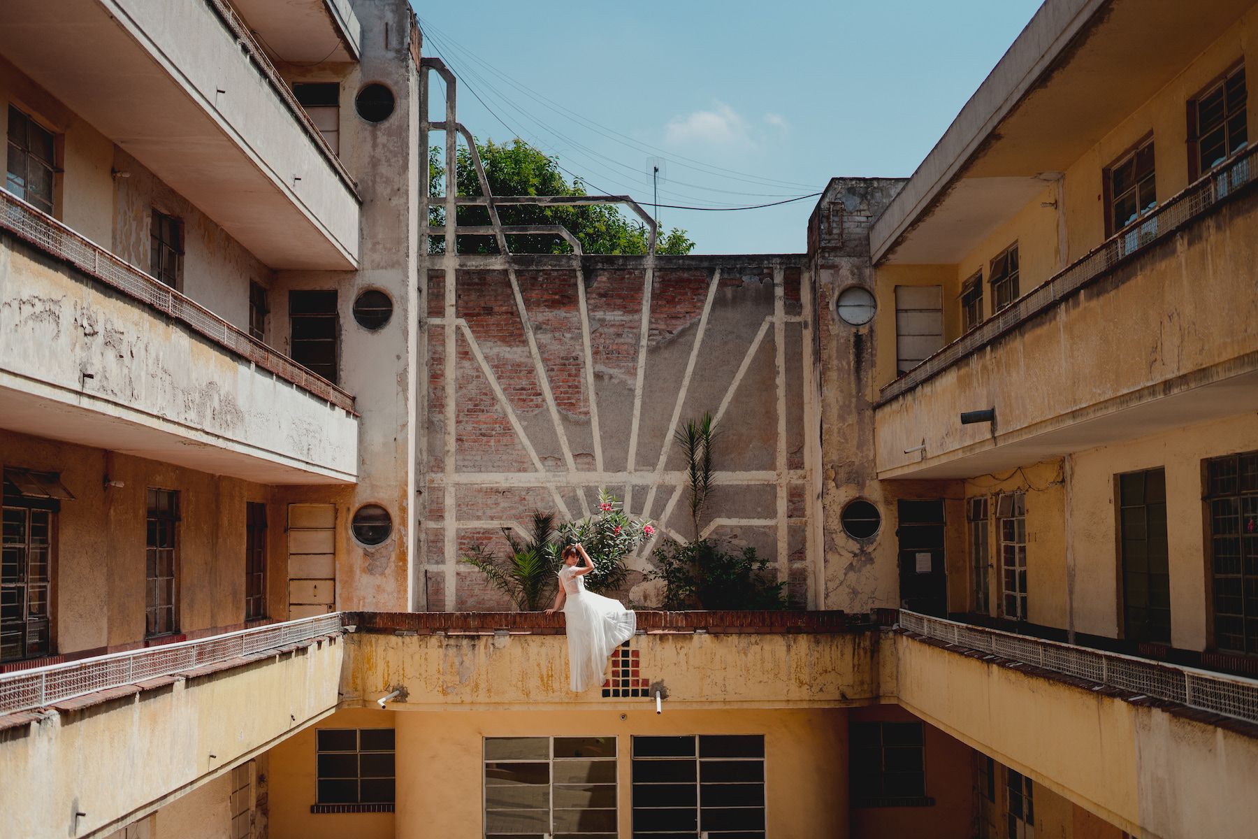 Tres Cuartos shooting editorial en la ciudad de méxico