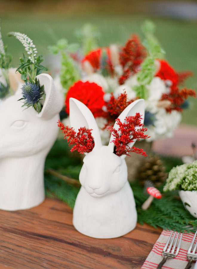 Decoración de boda con cerámica