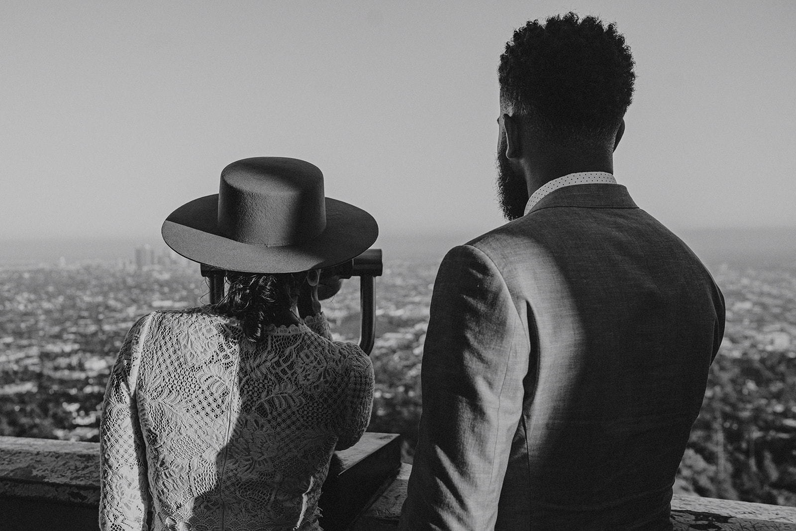 Elopement en Griffith Observatory Los Angeles