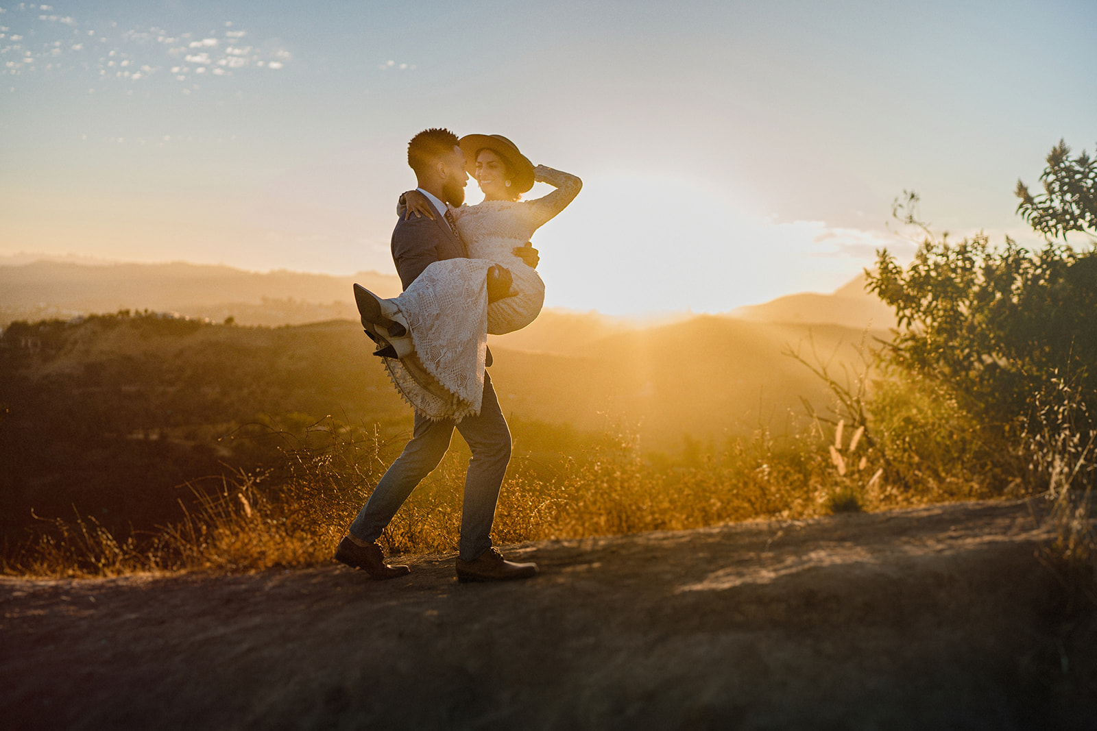 Elopement en Griffith Observatory Los Angeles