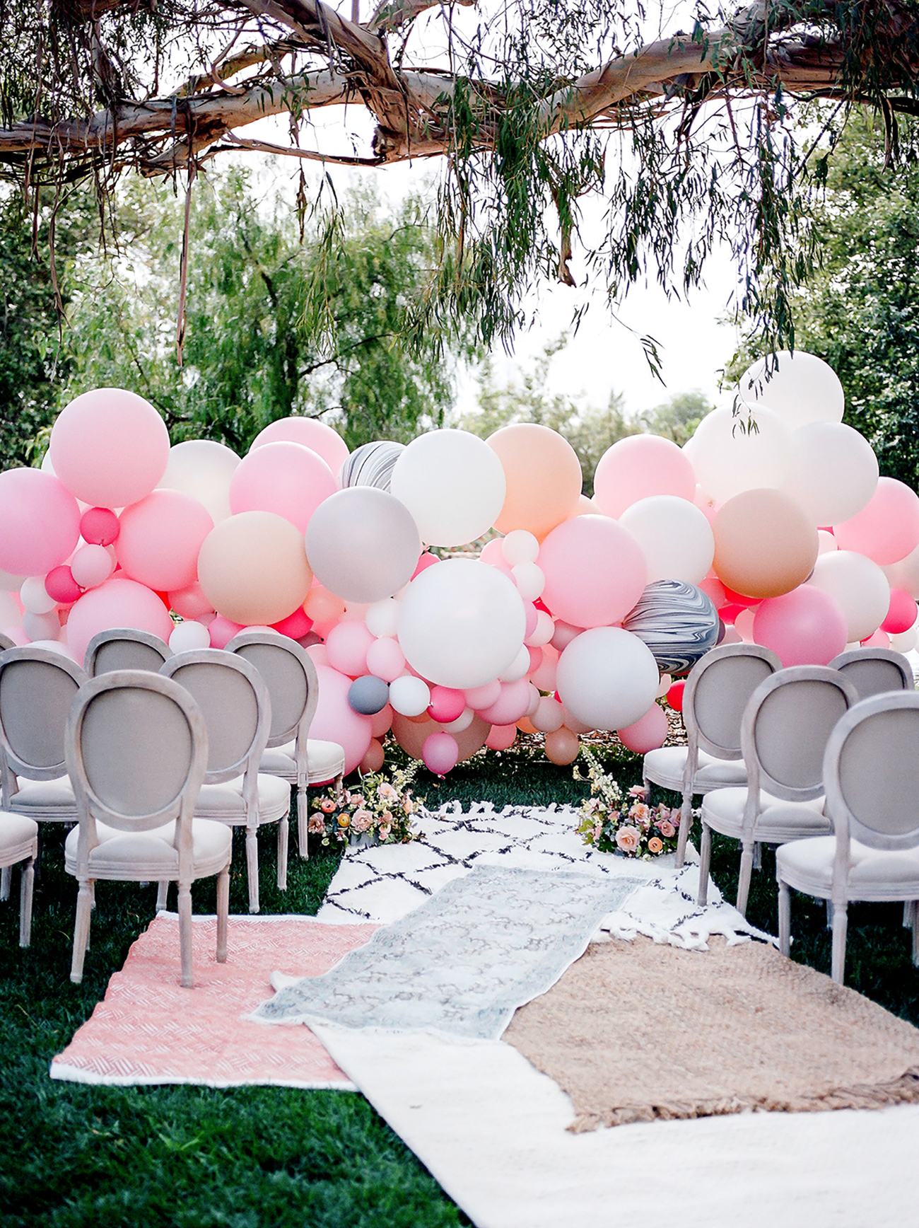 Los backdrops de boda más bonitos