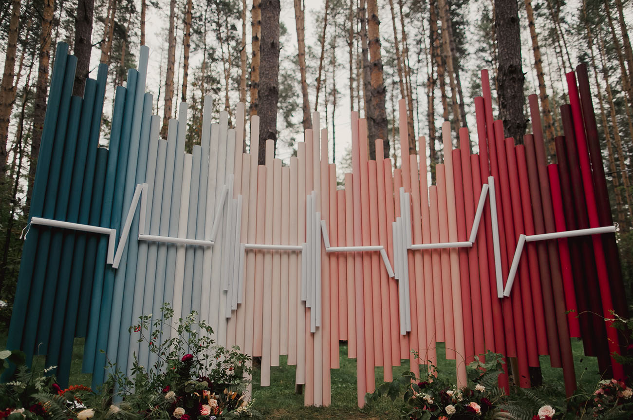 Los backdrops de boda más bonitos