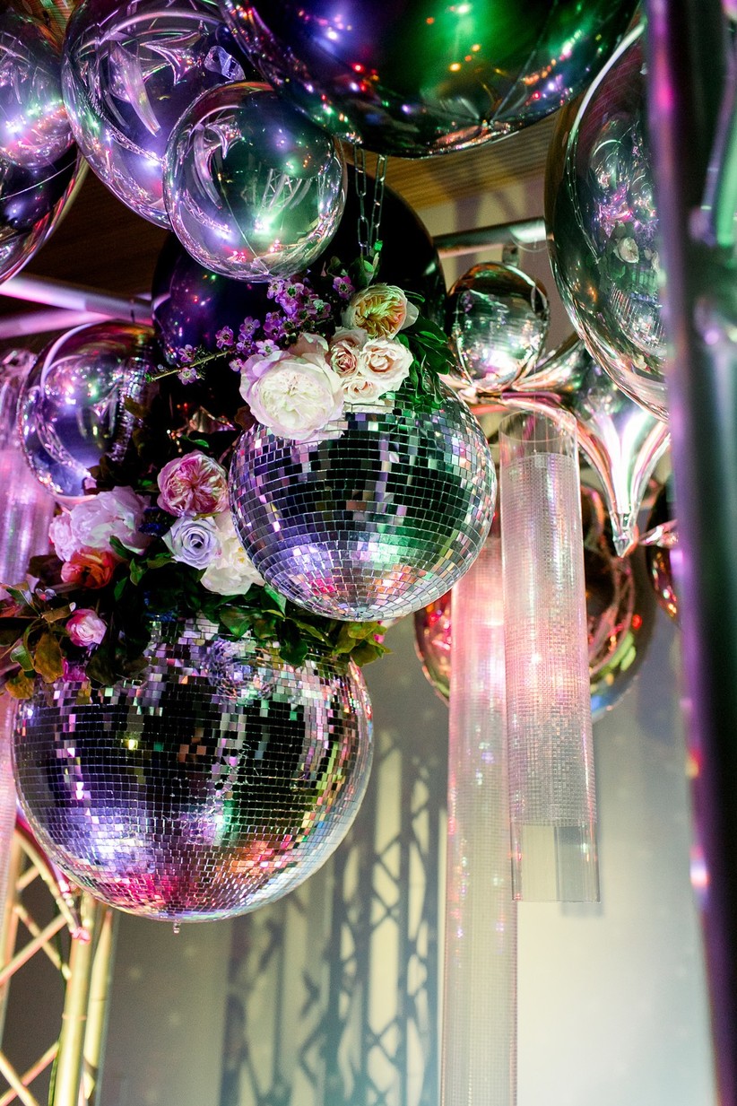 Bolas disco para boda