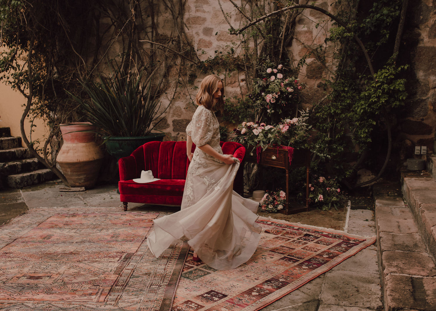 Viaje En El Tiempo Un Shooting De Boda Romántico Melissa Lara 