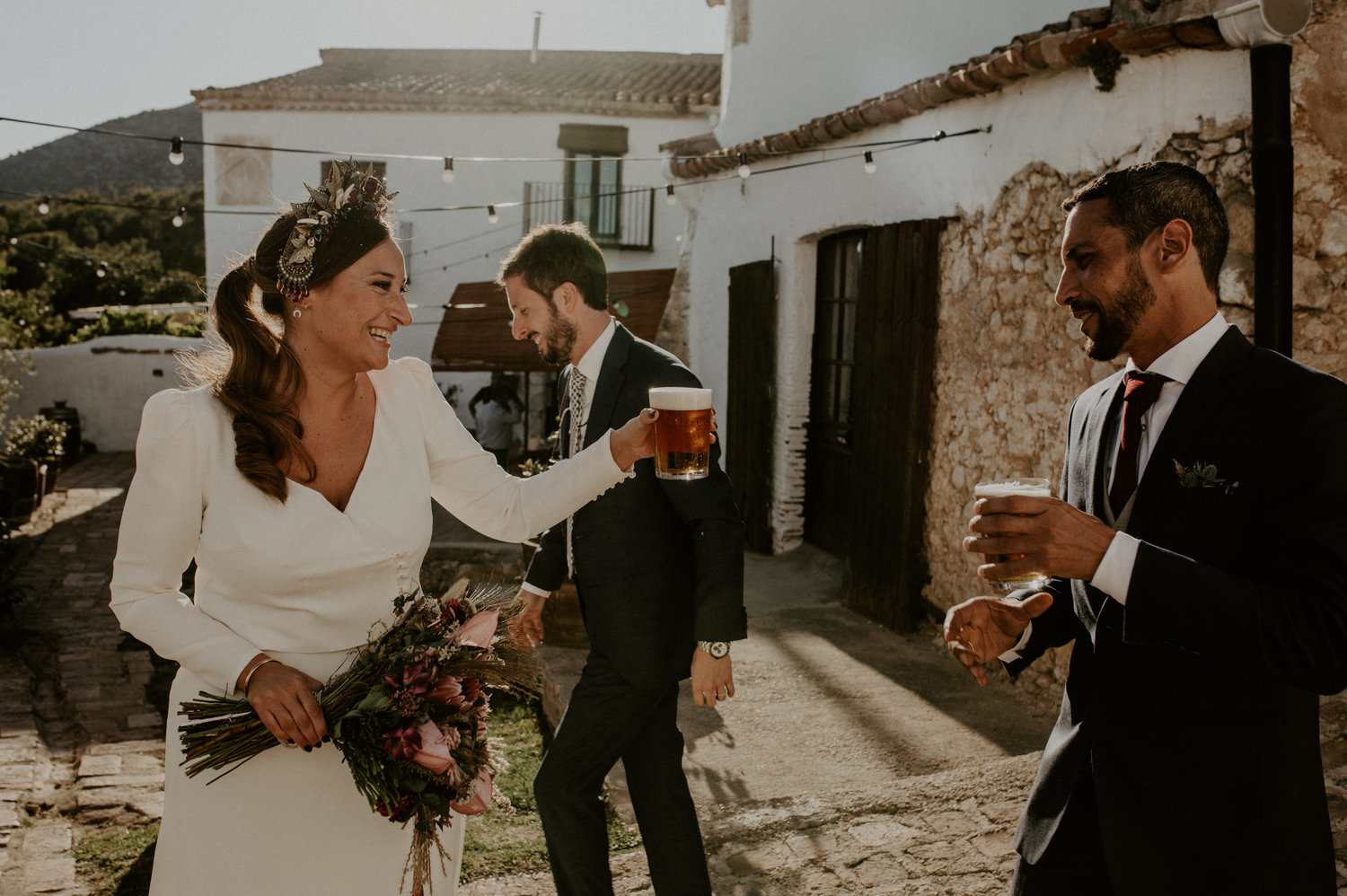 Boda estilo mediterráneo en España